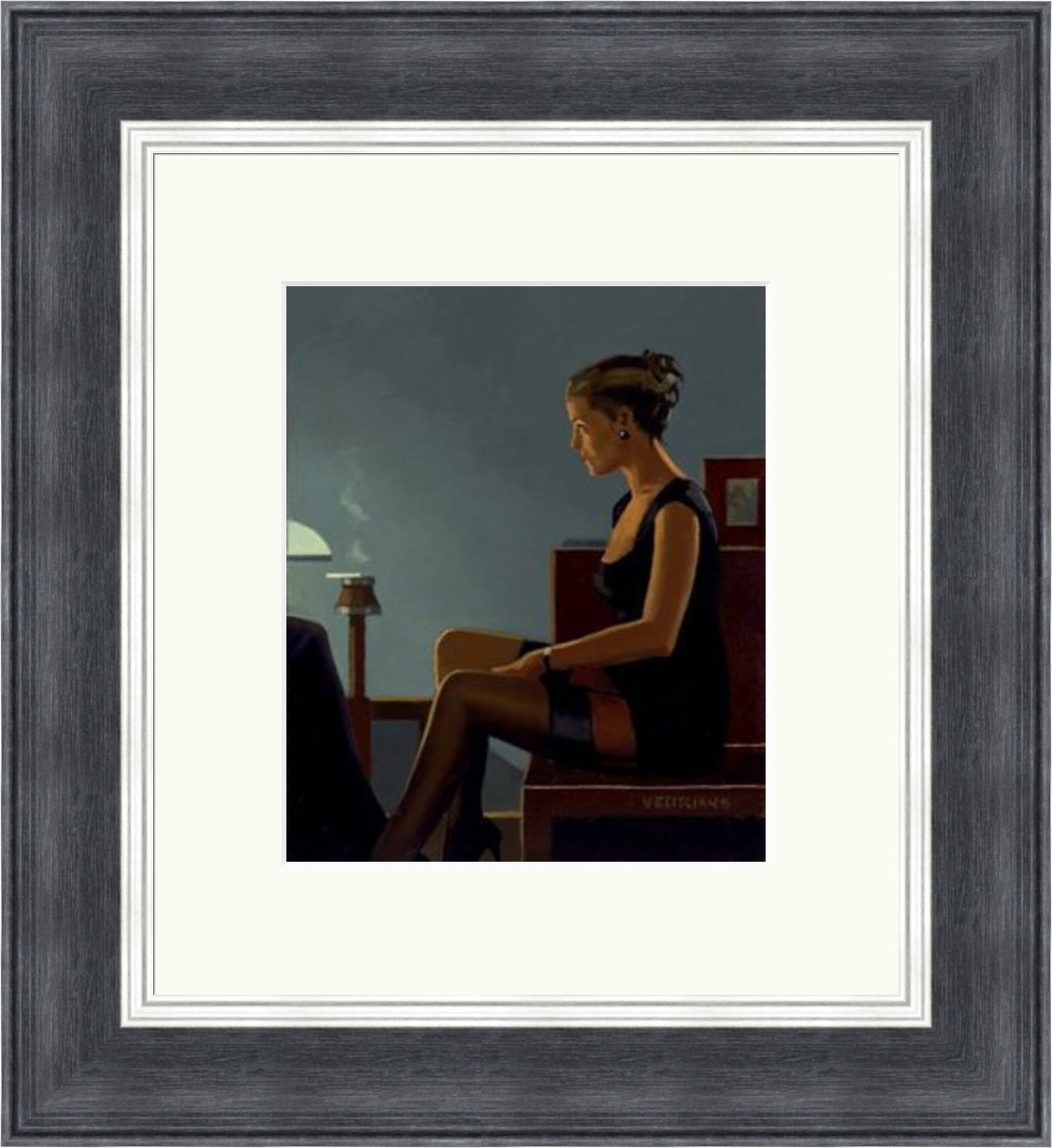Queen of Diamonds II by Jack Vettriano
