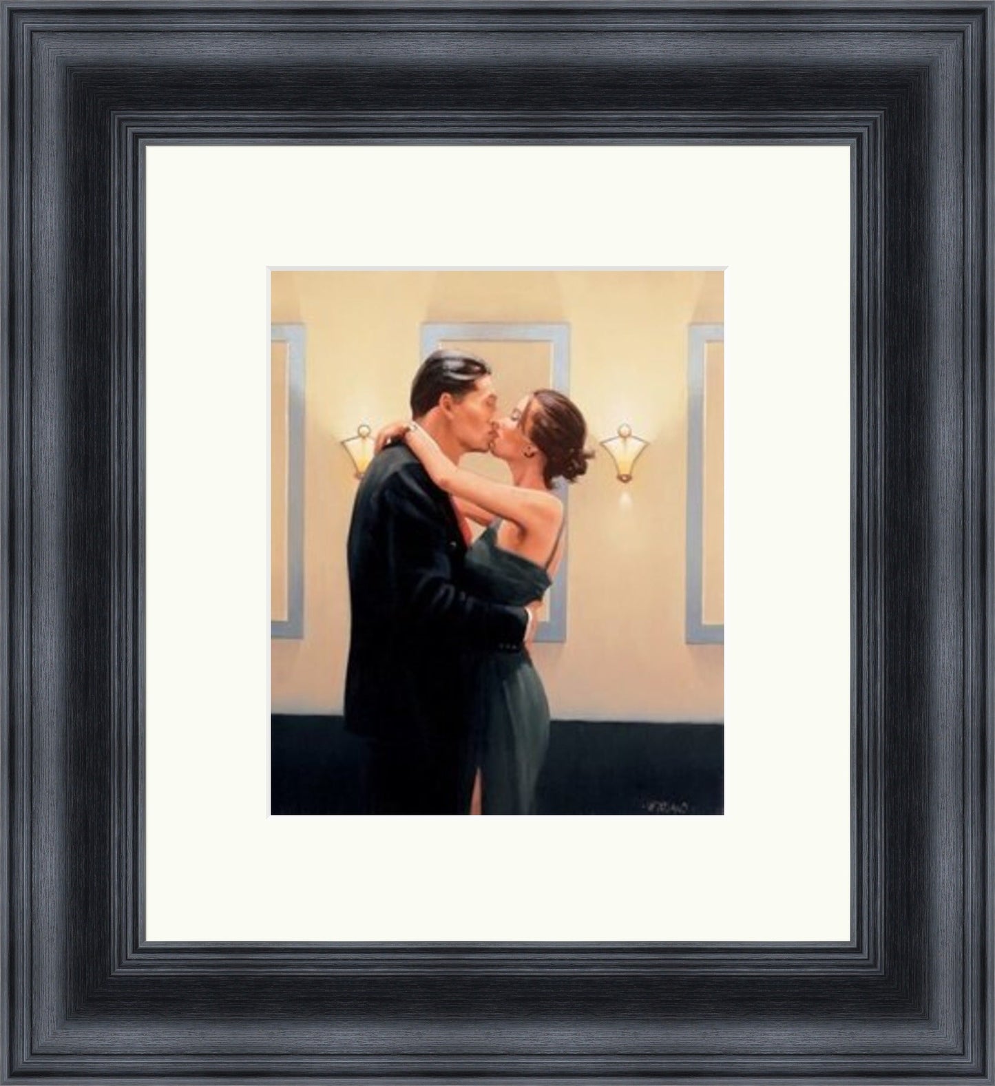 Betrayal - First Kiss by Jack Vettriano
