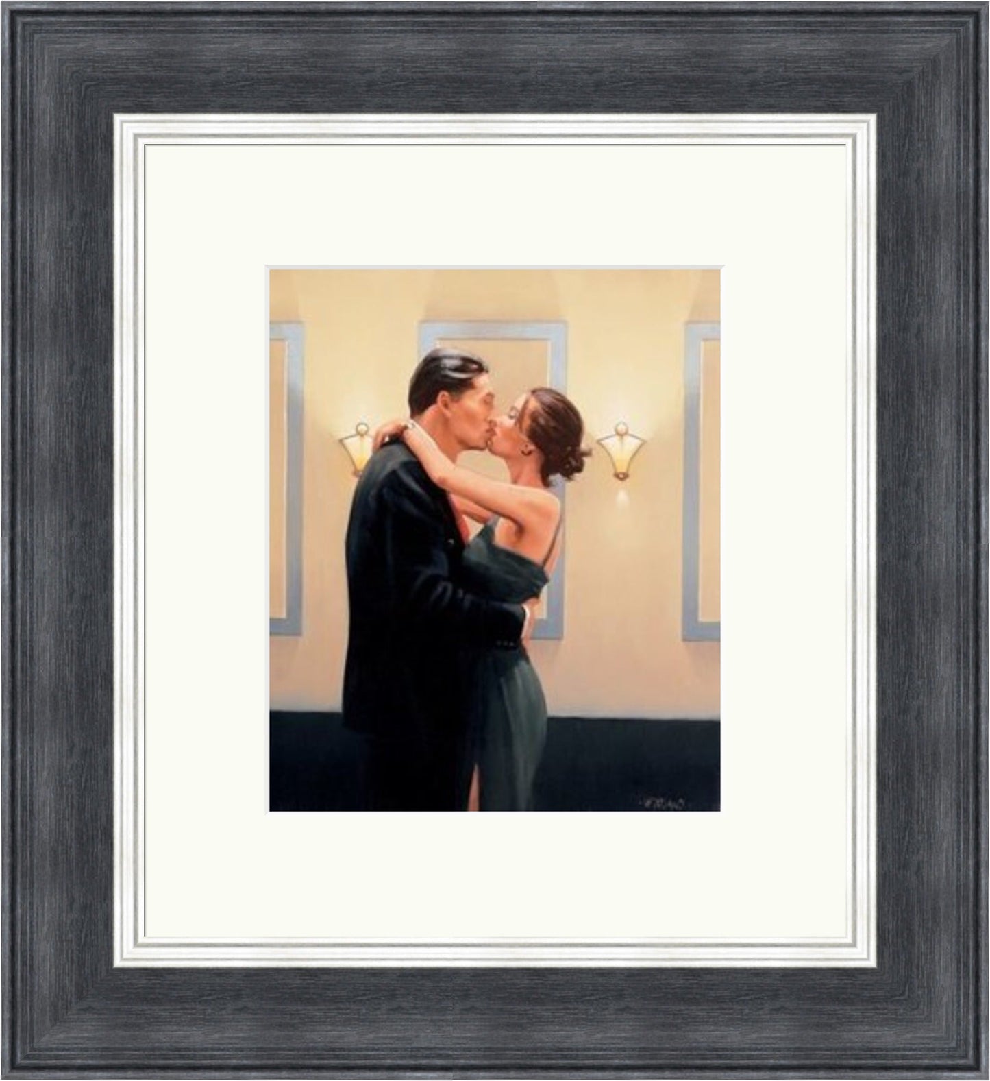Betrayal - First Kiss by Jack Vettriano