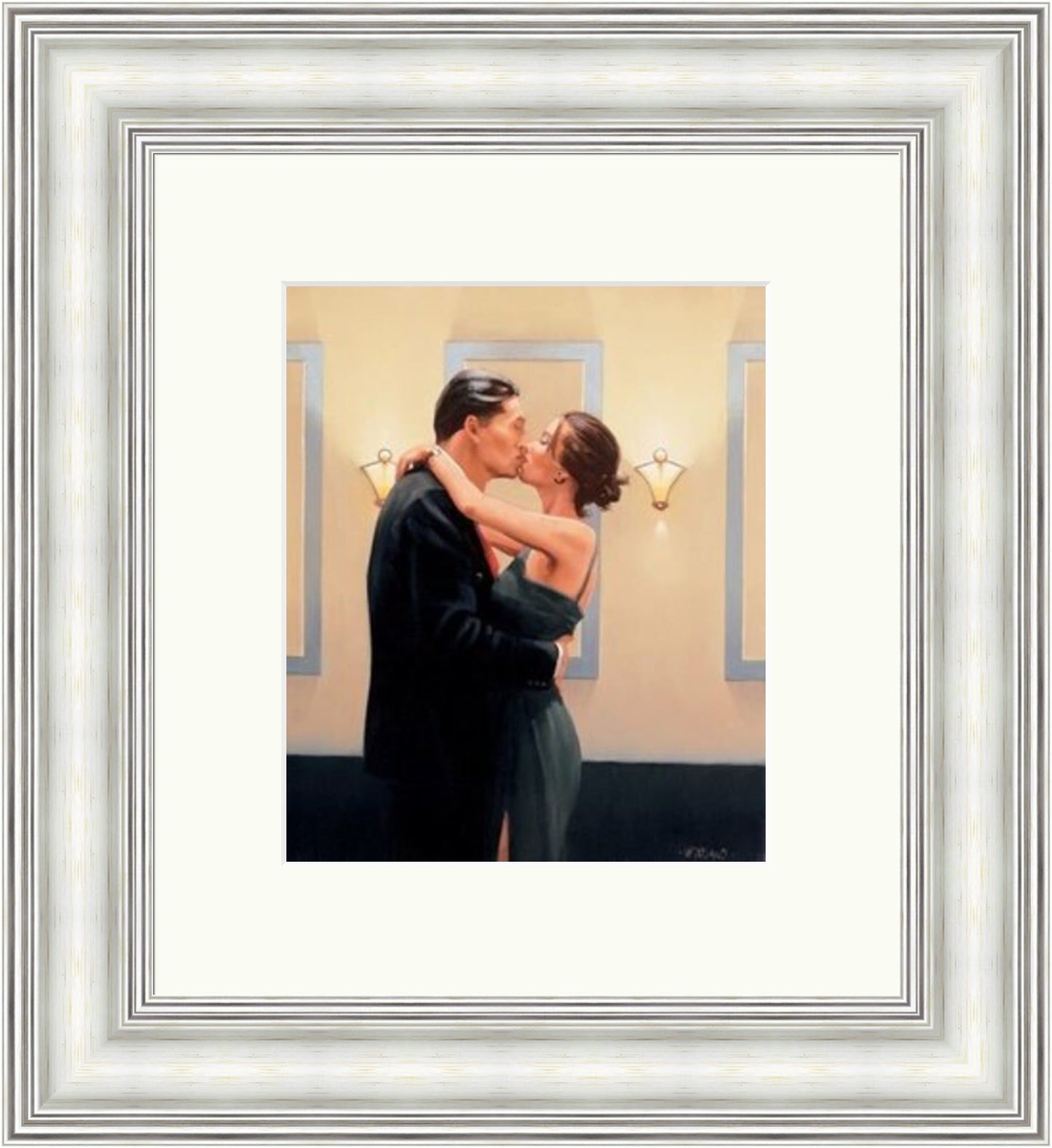 Betrayal - First Kiss by Jack Vettriano