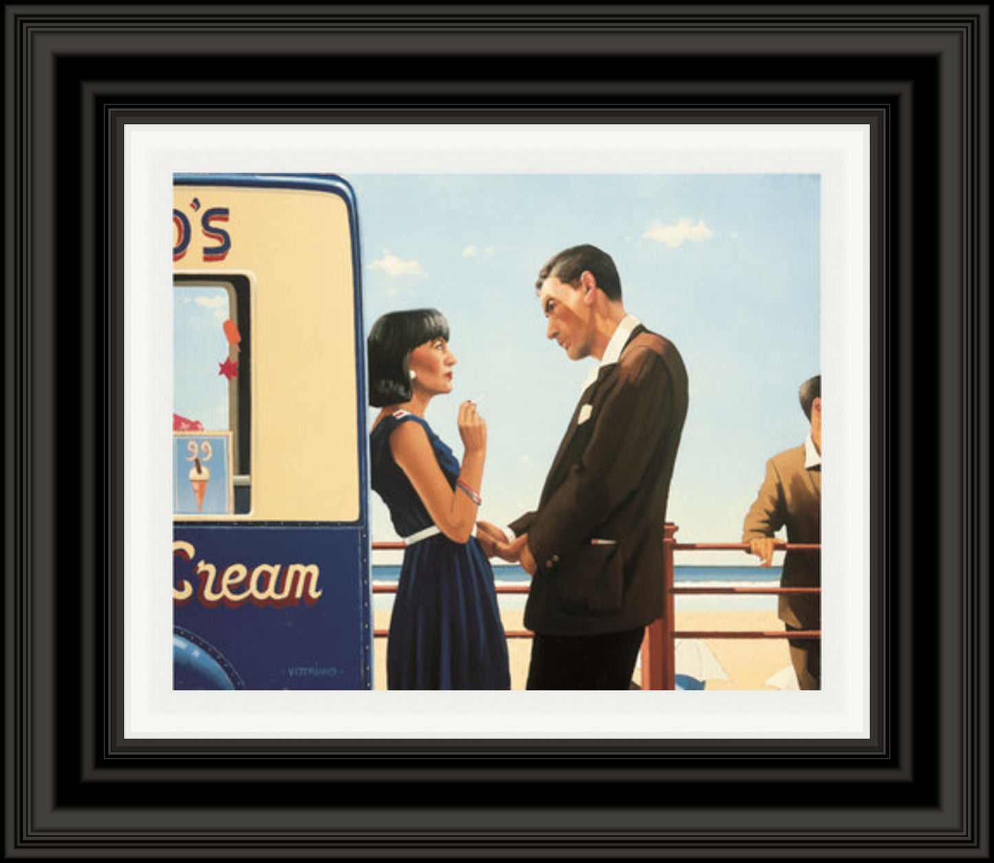 The Lying Game by Jack Vettriano