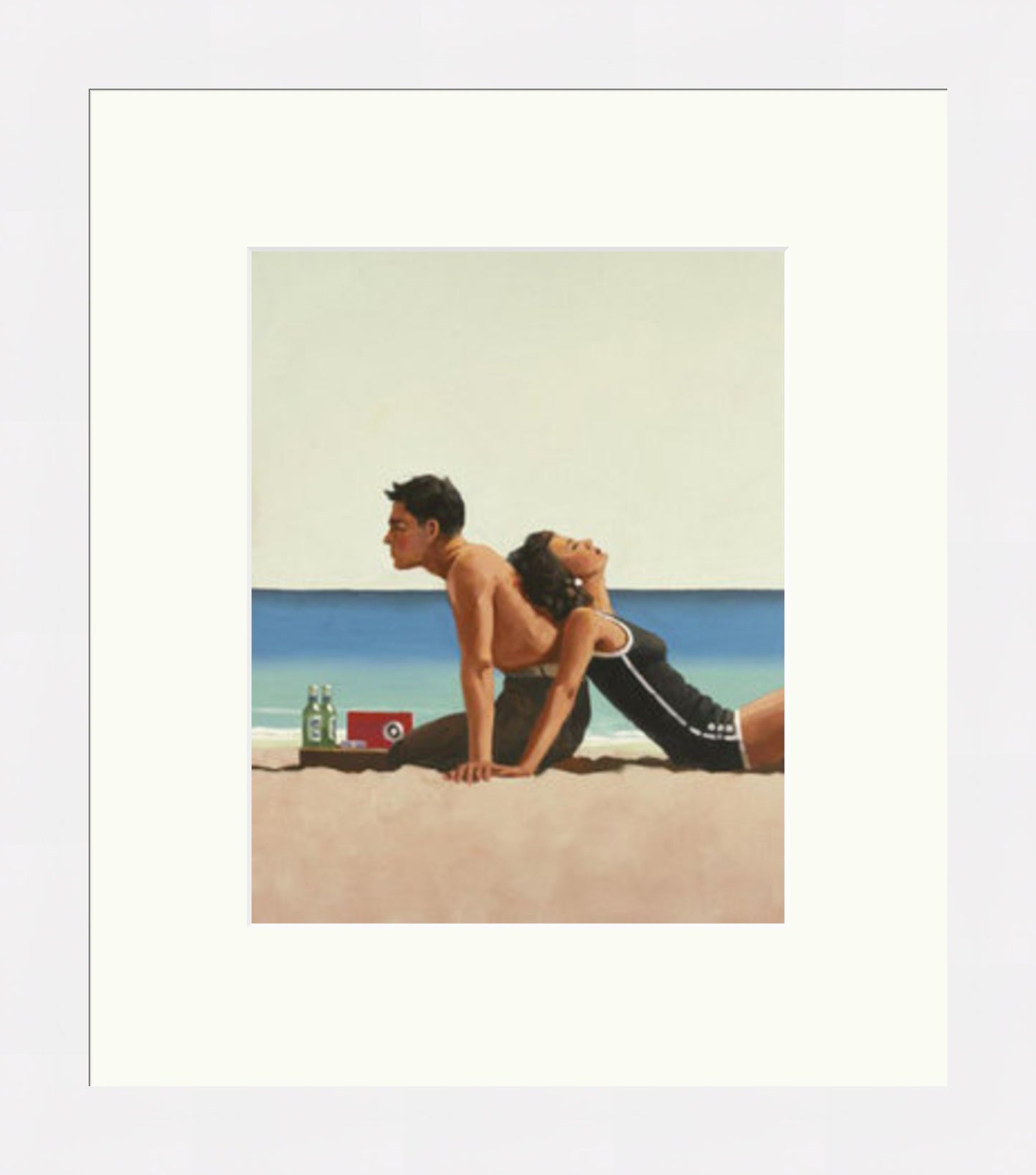 Beach Lovers by Jack Vettriano - Petite
