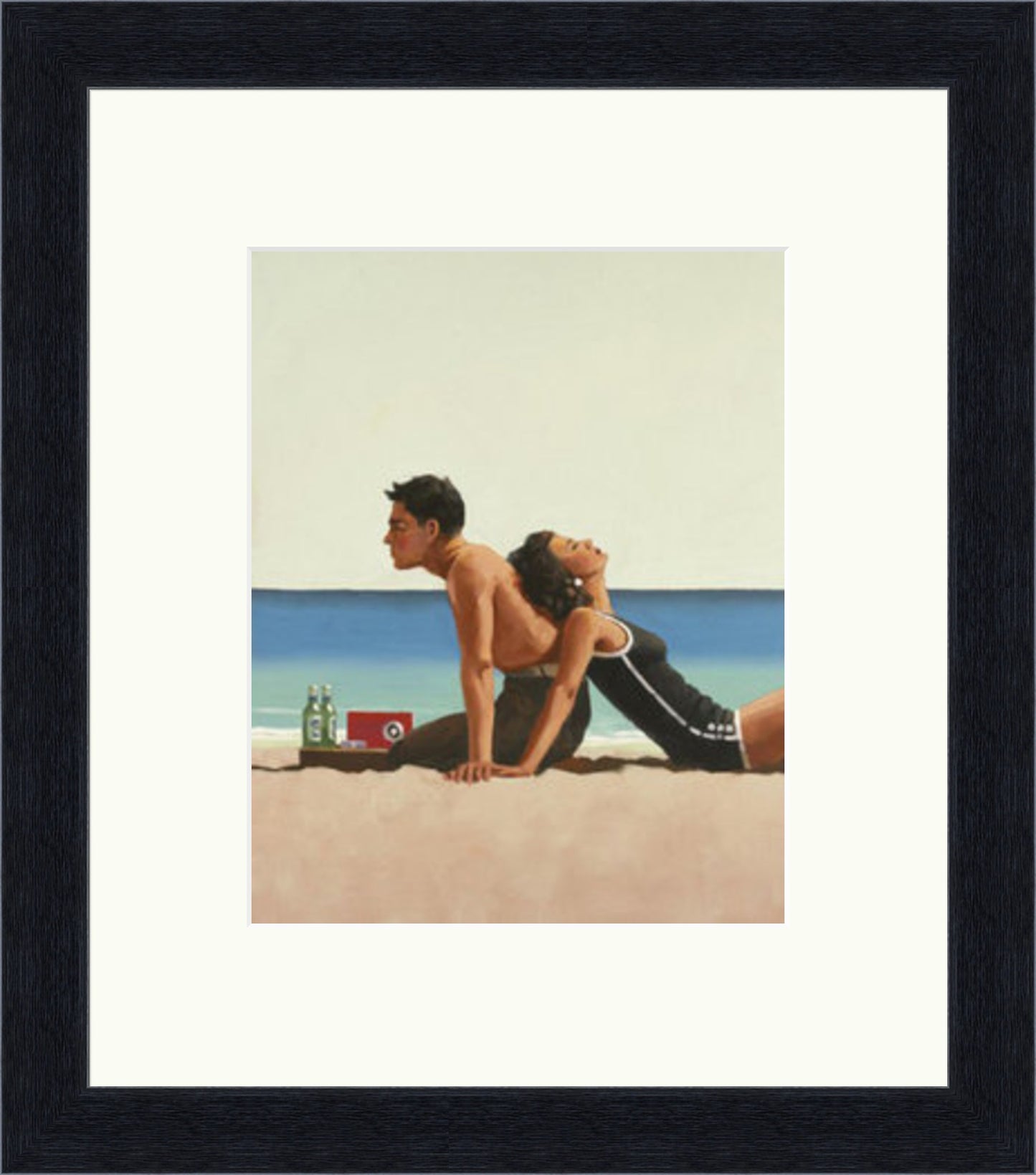 Beach Lovers by Jack Vettriano - Petite