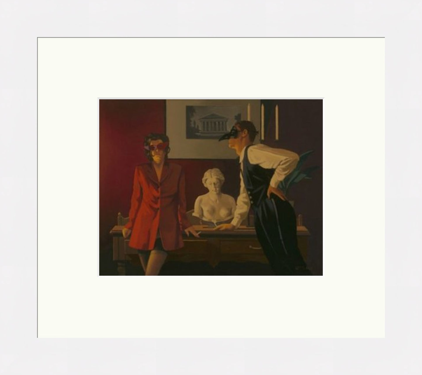 Sparrow and the Hawk by Jack Vettriano - Petite