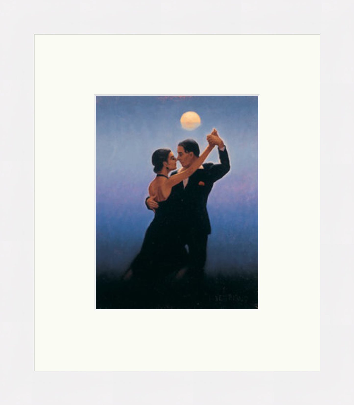 Tango Dancers by Jack Vettriano - Petite