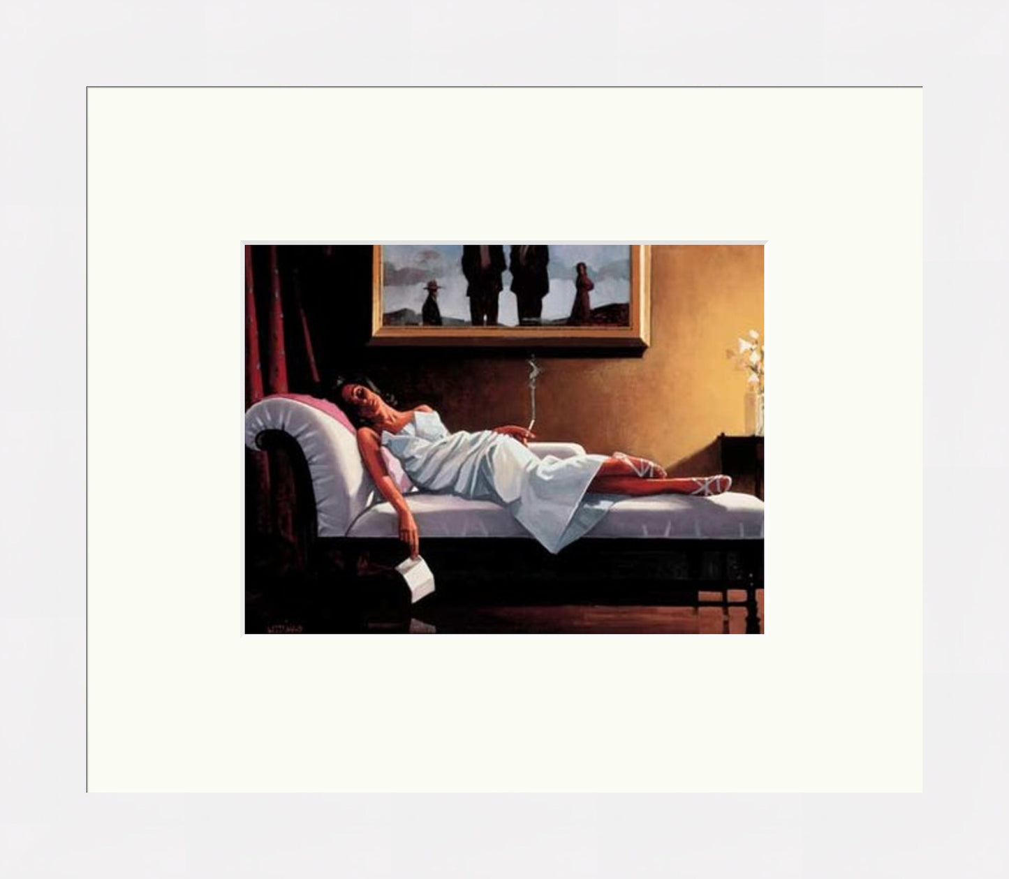 The Letter by Jack Vettriano - Petite