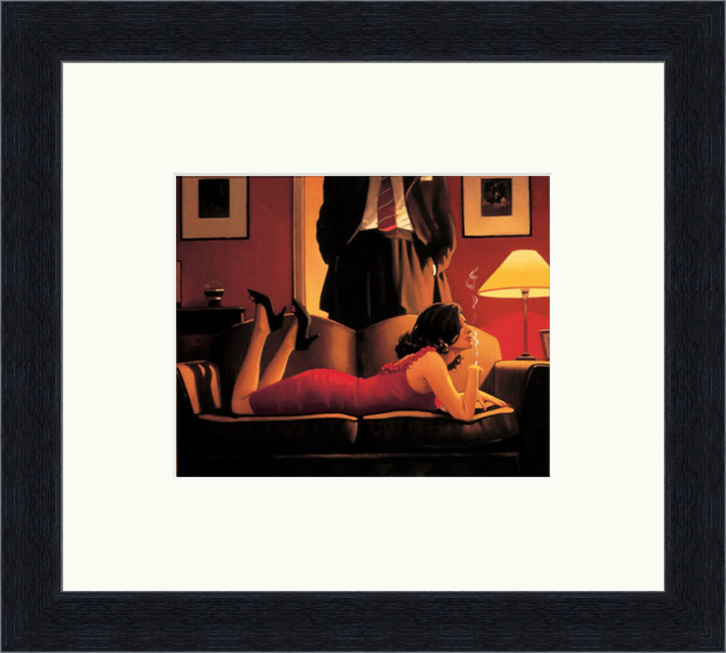 The Parlour of Temptation by Jack Vettriano - Petite