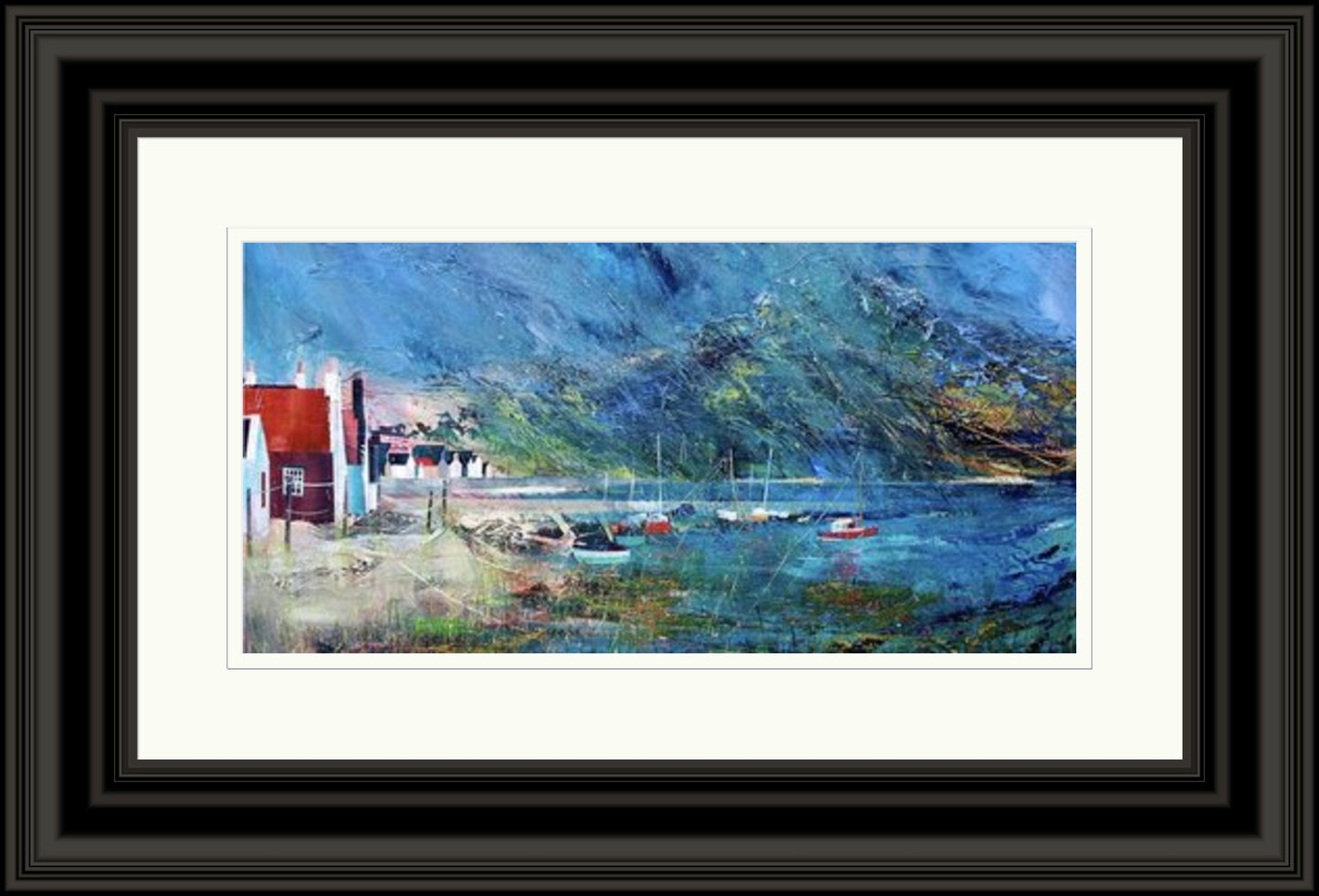 Buildings and Boats (Limited Edition) by Fiona Matheson