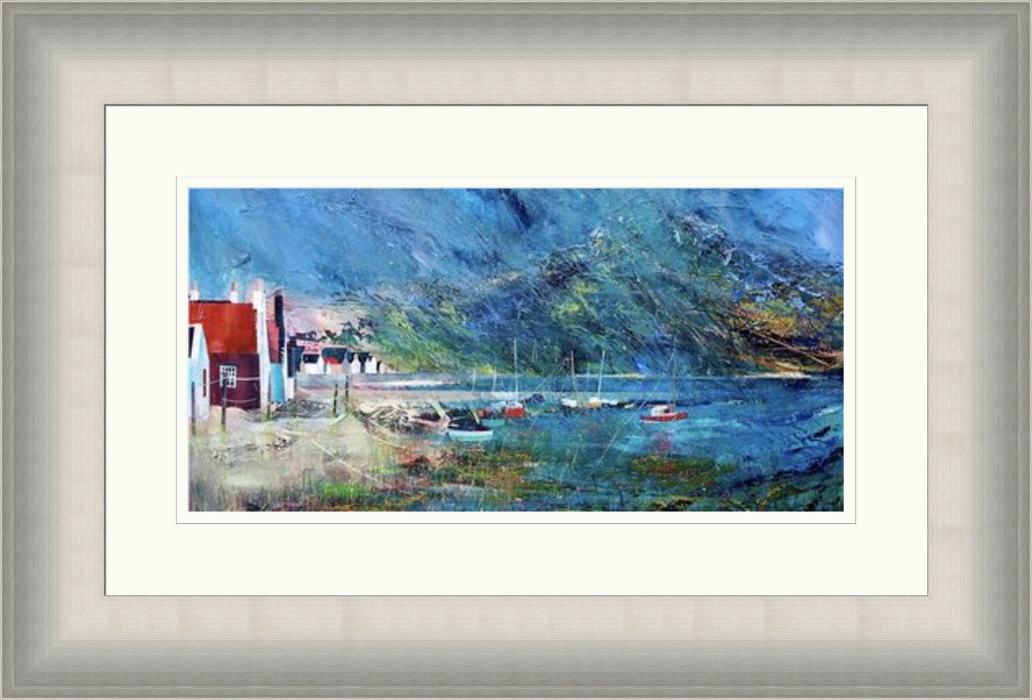 Buildings and Boats (Limited Edition) by Fiona Matheson