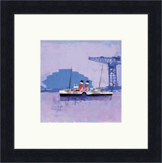 The Waverley on the Clyde by Colin Ruffell - Petite