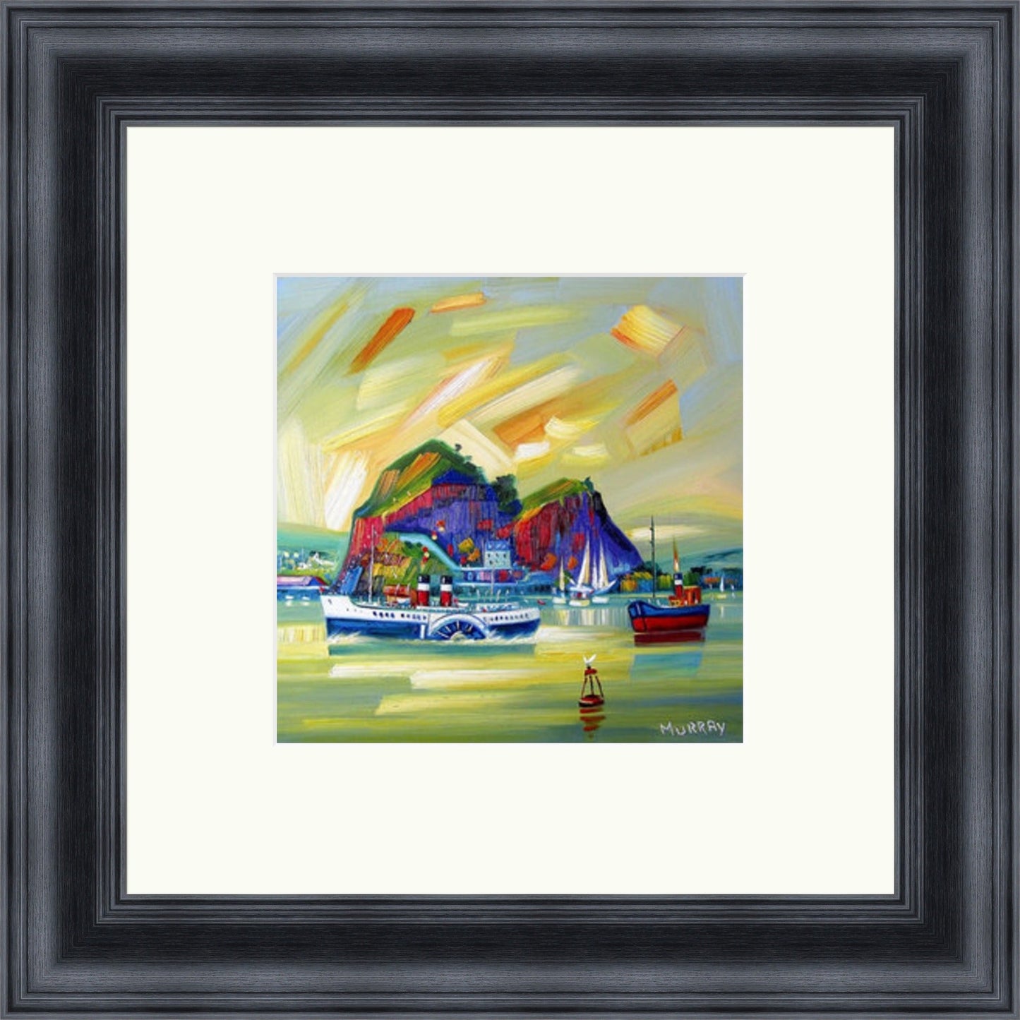 Dumbarton Rock by Raymond Murray
