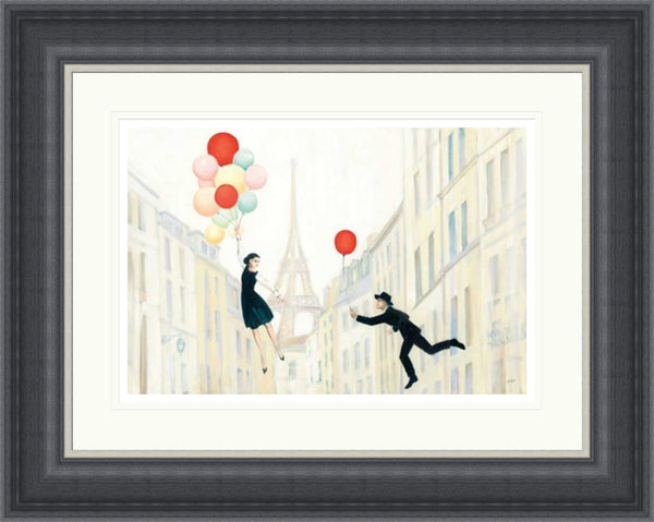 Aloft in Paris I by Julia Purinton