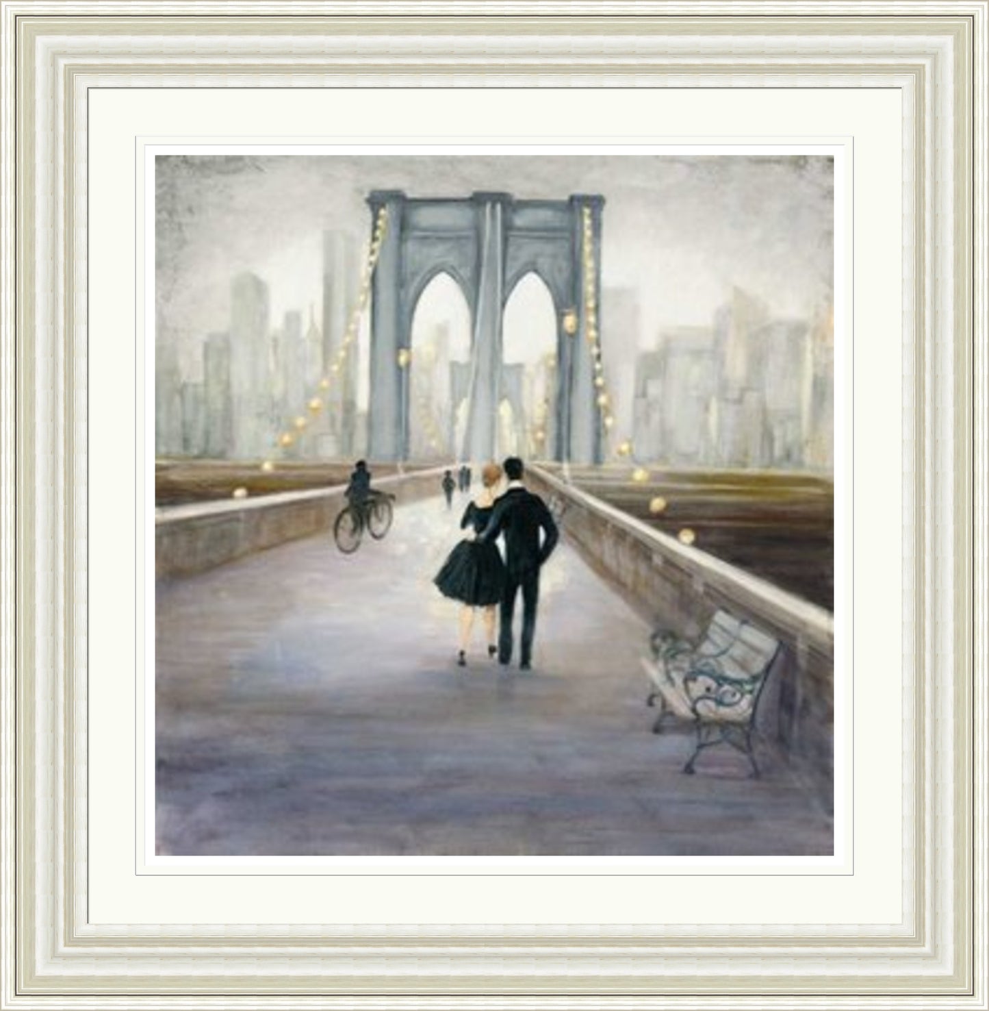 Bridge to NYC II by Julia Purinton