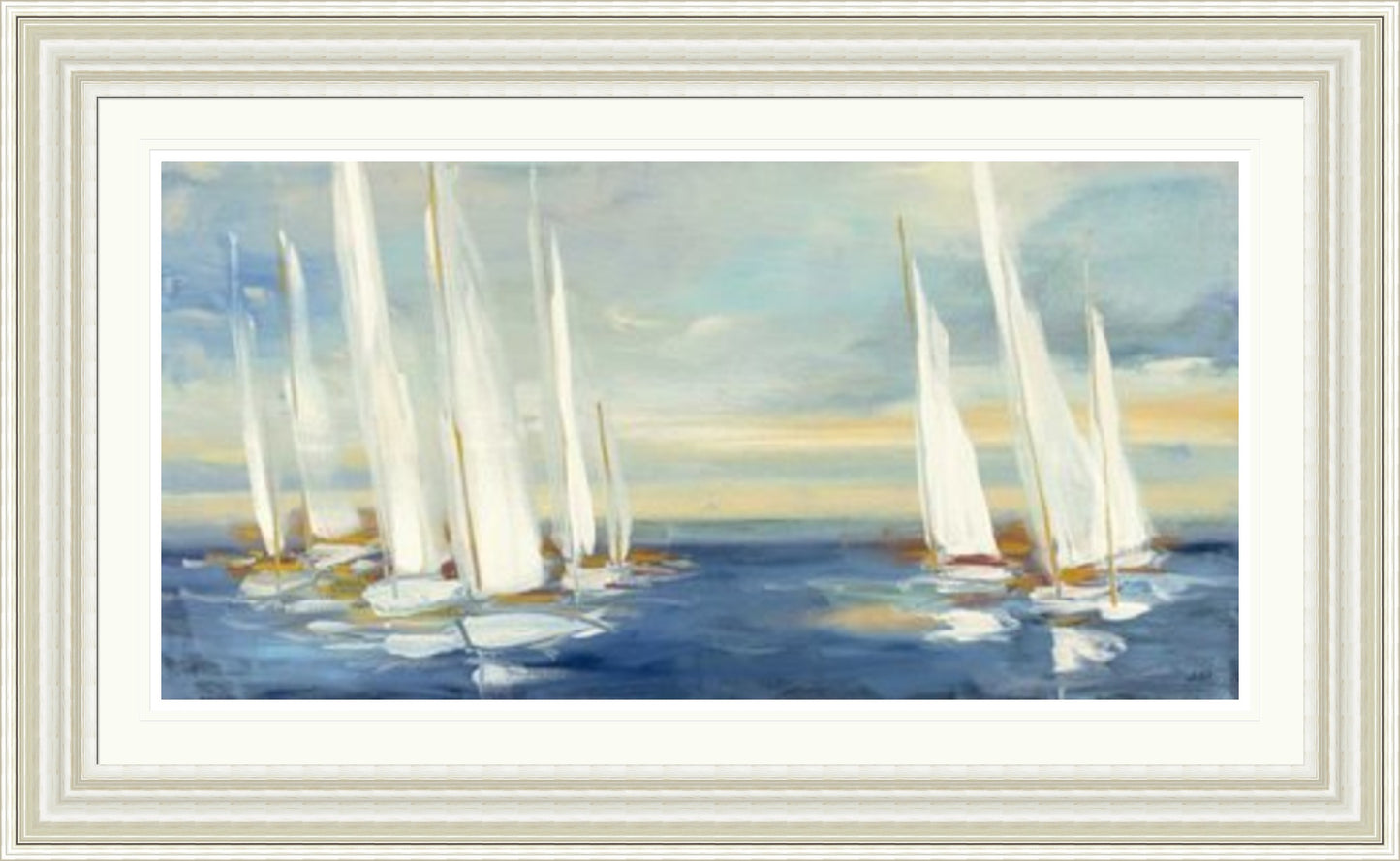 Summer Regatta Sunset by Julia Purinton