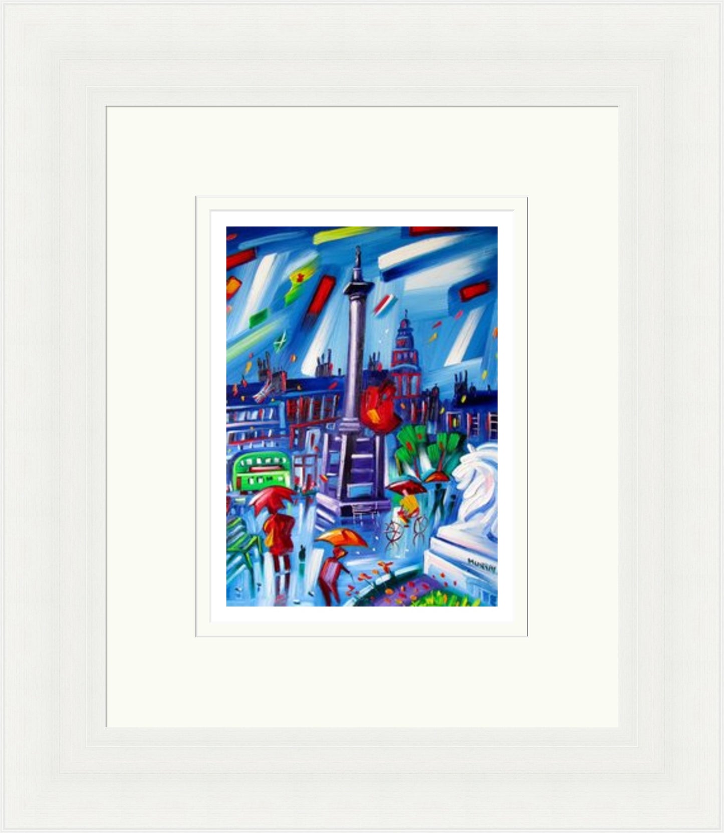 Busy Day At George Square by Raymond Murray