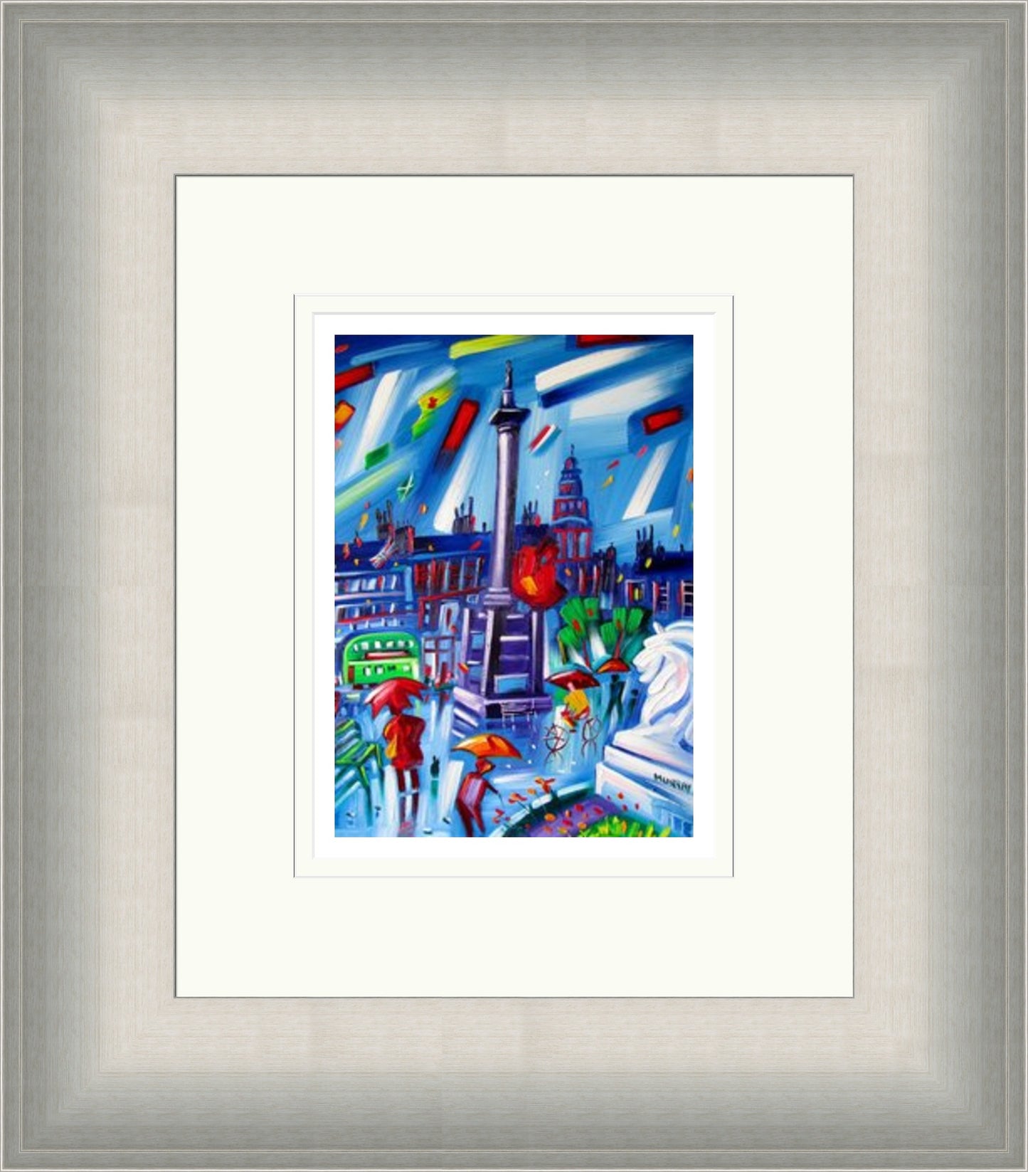 Busy Day At George Square by Raymond Murray