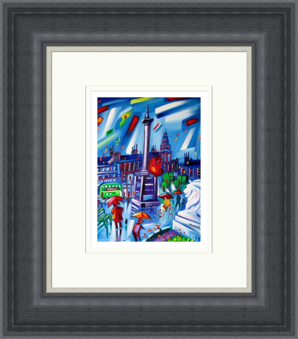 Busy Day At George Square by Raymond Murray