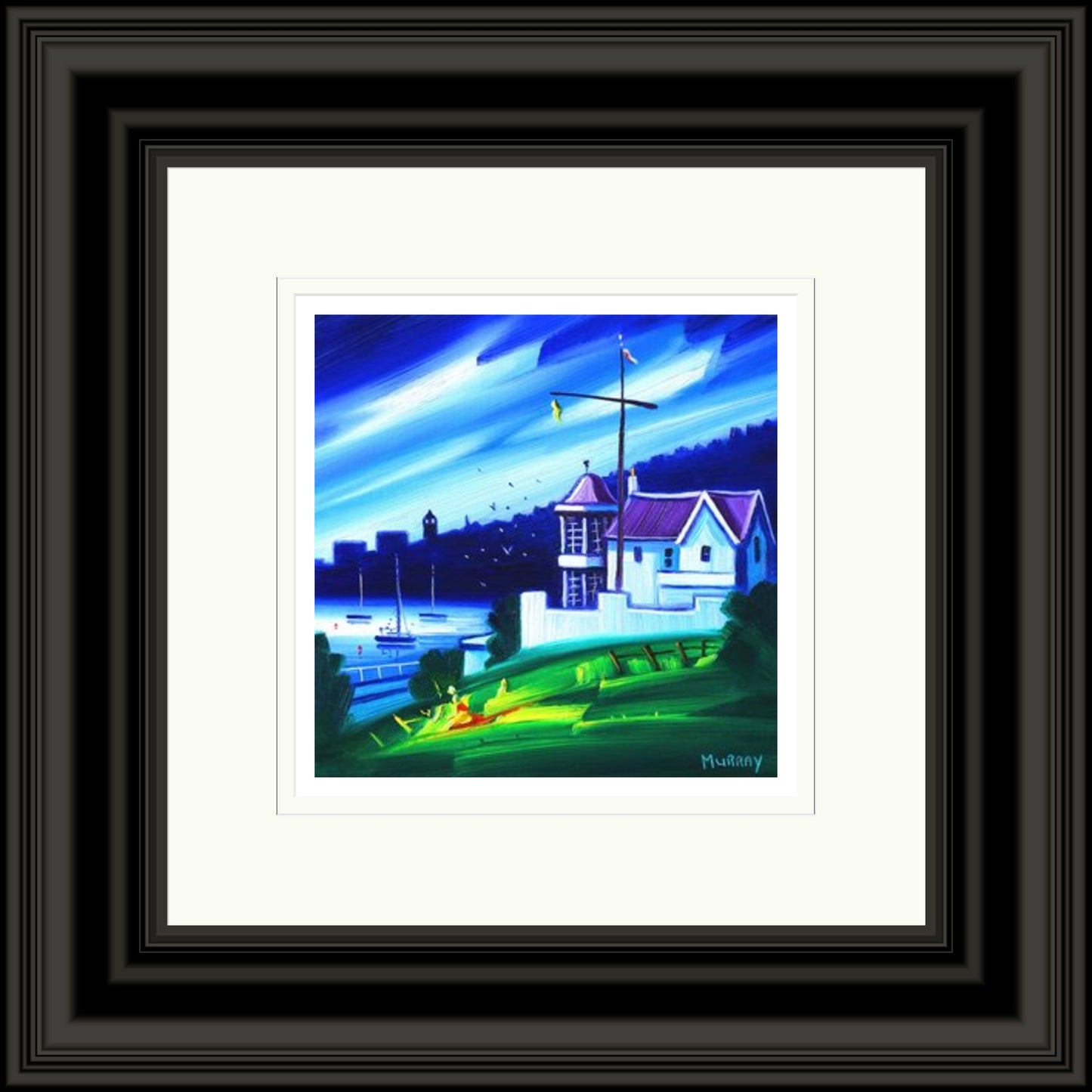 Yacht Club, Gourock by Raymond Murray