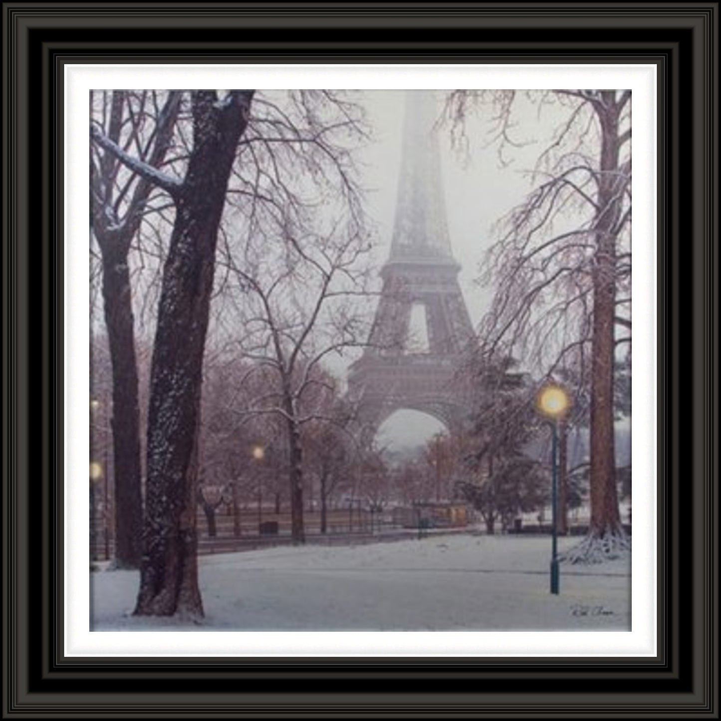 Foggy Day in Paris by Rod Chase