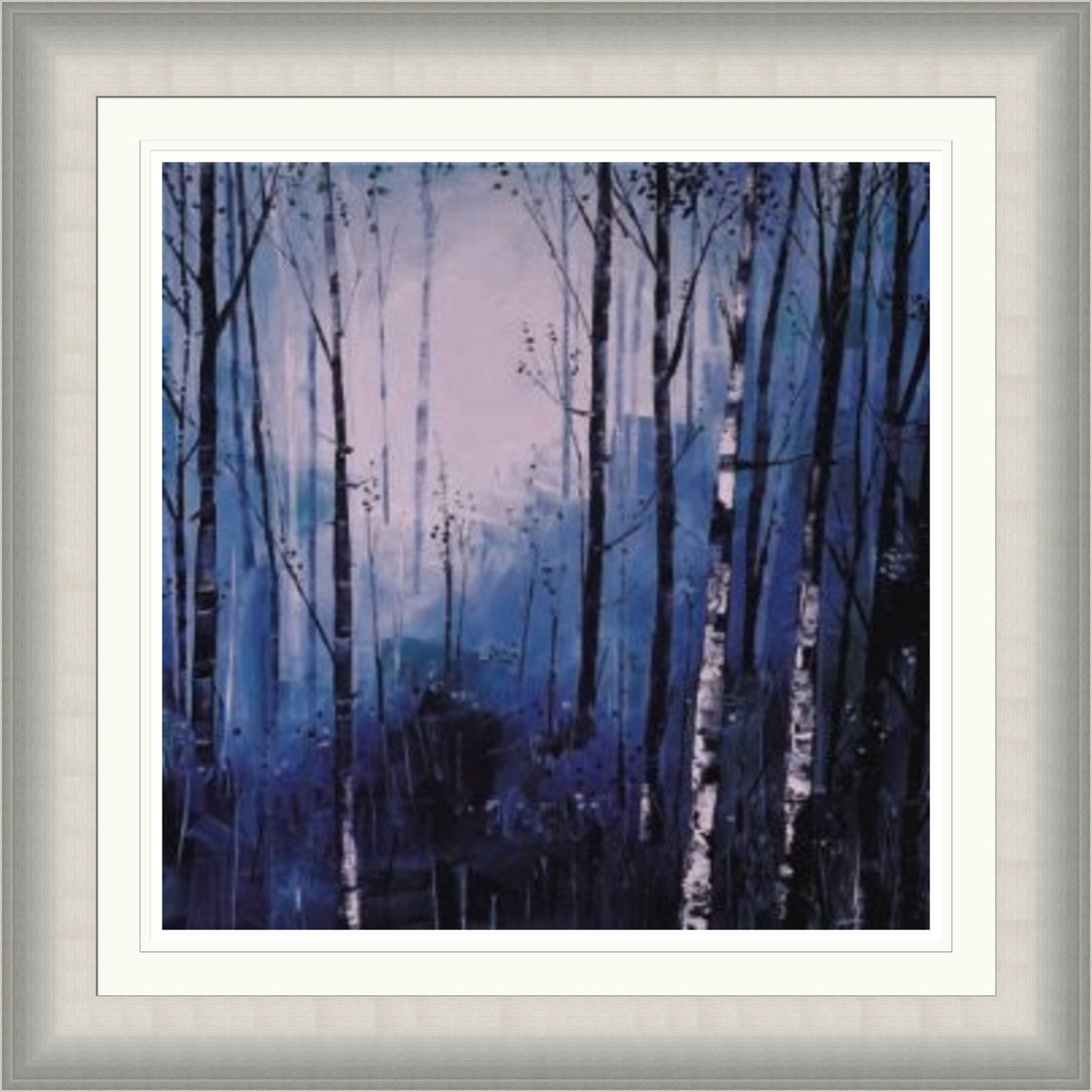 Birches and Blues (Limited Edition) By Daniel Campbell