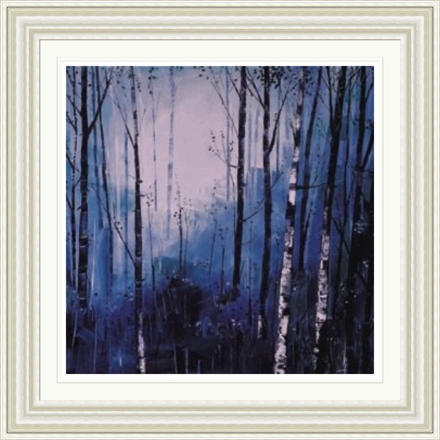 Birches and Blues (Limited Edition) By Daniel Campbell