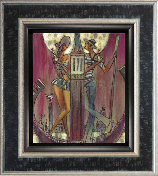 Moonlight Kiss Signed Limited Edition Framed Canvas by Andrei Protsouk