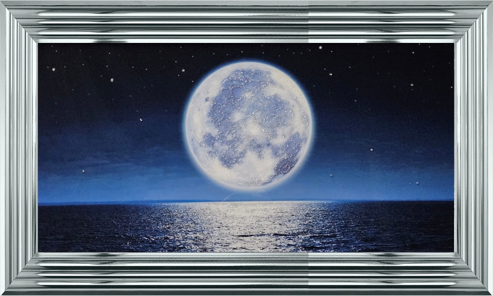 Blue Moon Over Water