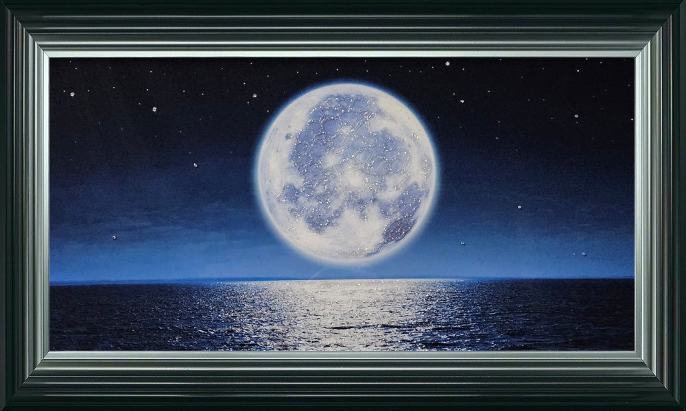 Blue Moon Over Water
