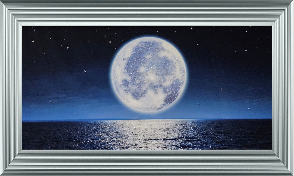 Blue Moon Over Water