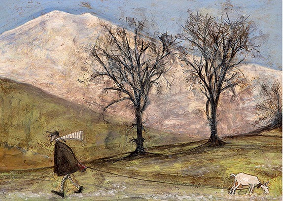 Walking with Mansfield by Sam Toft