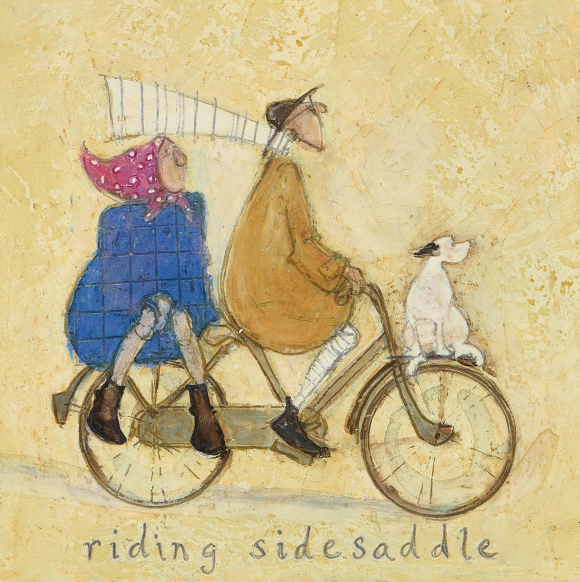 Riding Side Saddle by Sam Toft