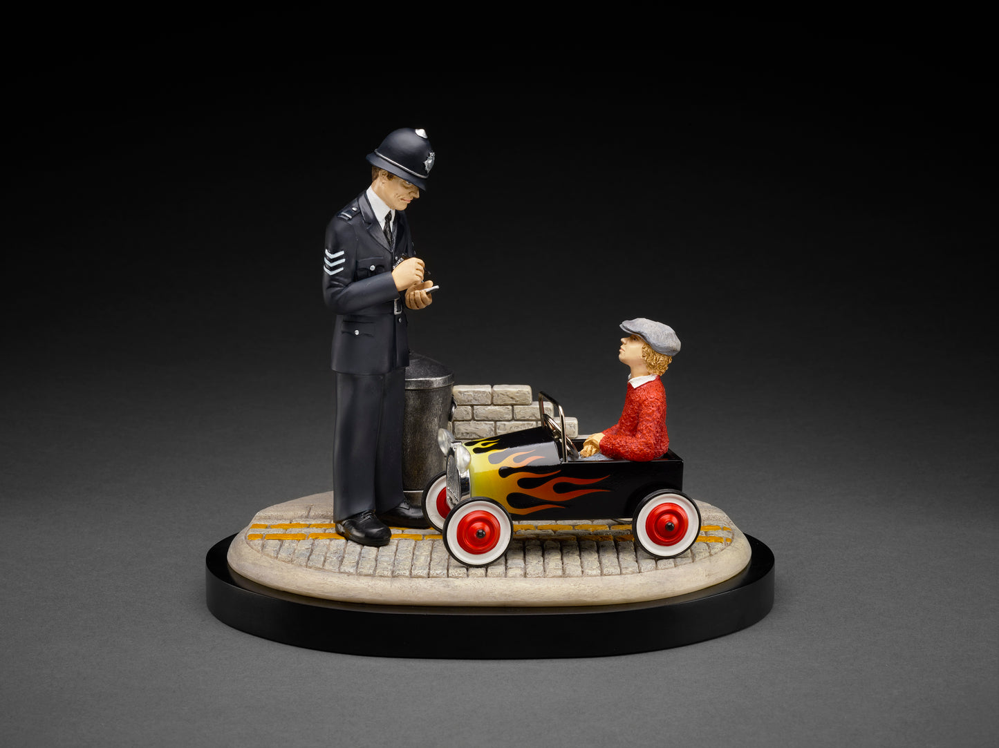 Driving License Please Sir! Limited Edition Sculpture by Leigh Lambert