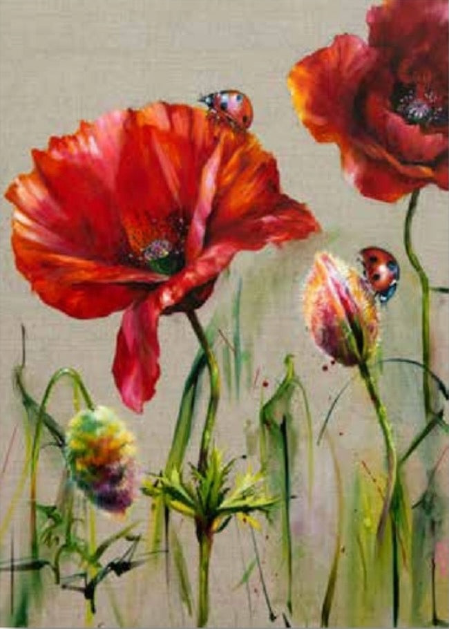 Poppies of Hope by Georgina McMaster - Petite