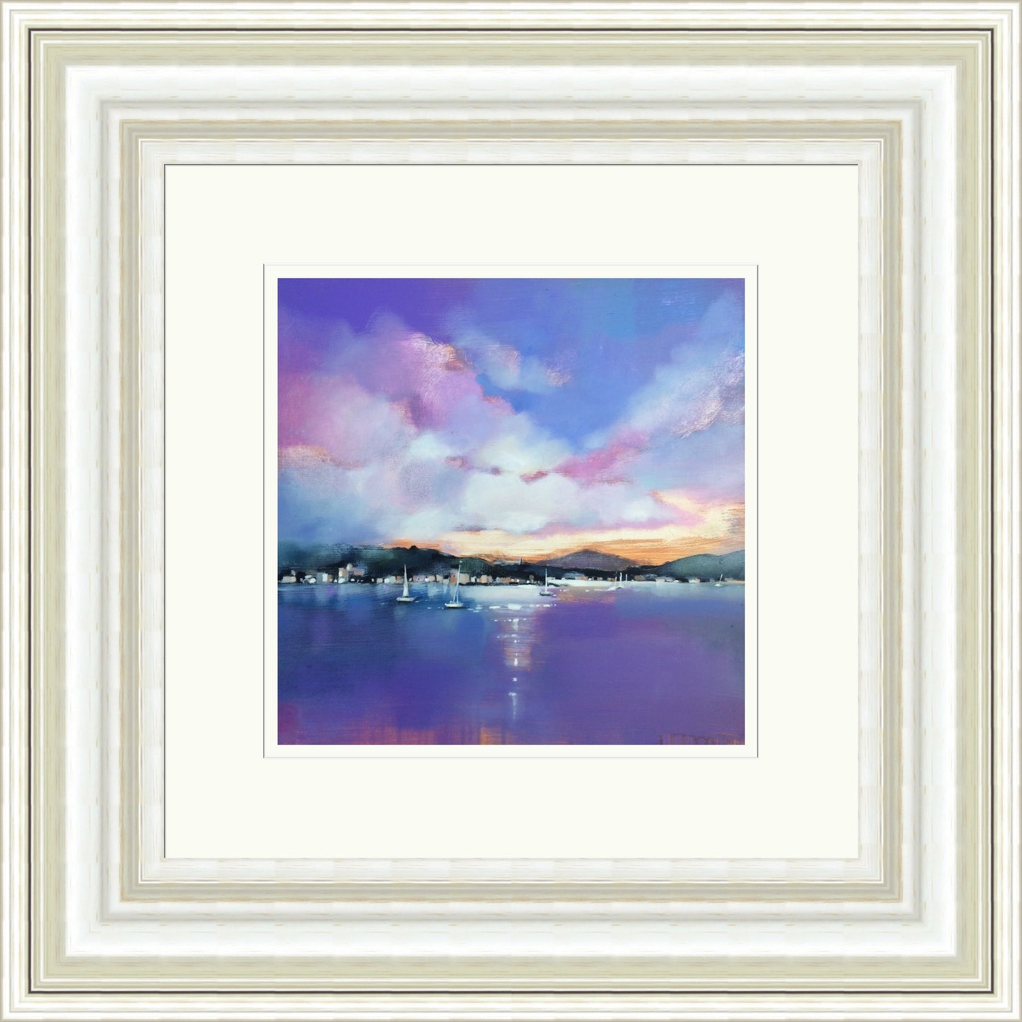 Rothesay Sunset (Signed Limited Edition) by Emma S Davis
