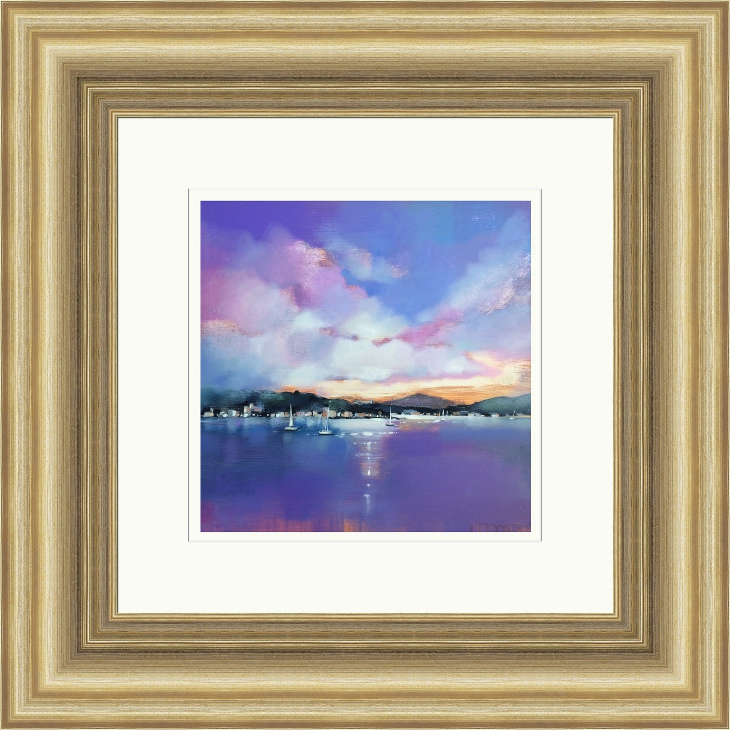 Rothesay Sunset (Signed Limited Edition) by Emma S Davis