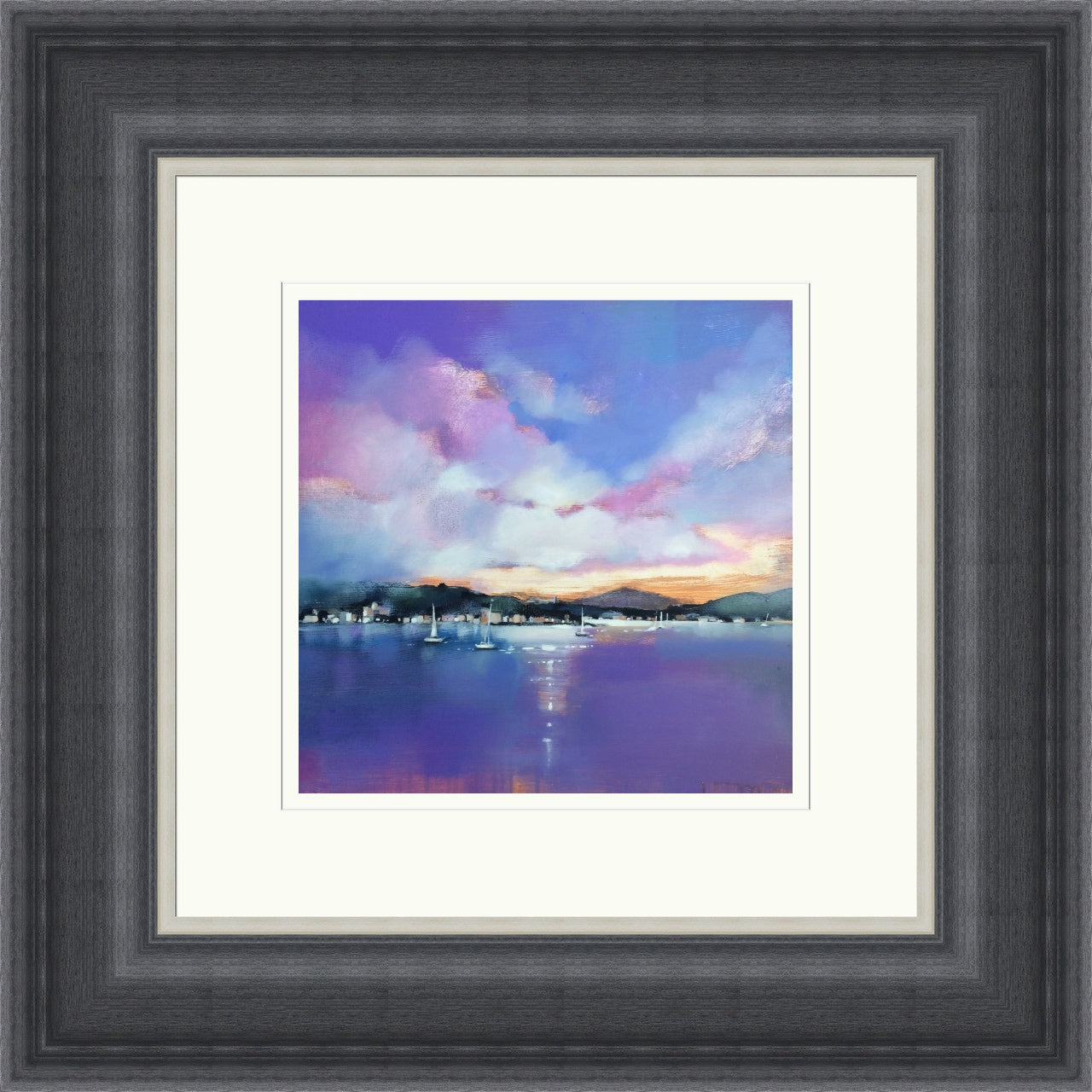 Rothesay Sunset (Signed Limited Edition) by Emma S Davis