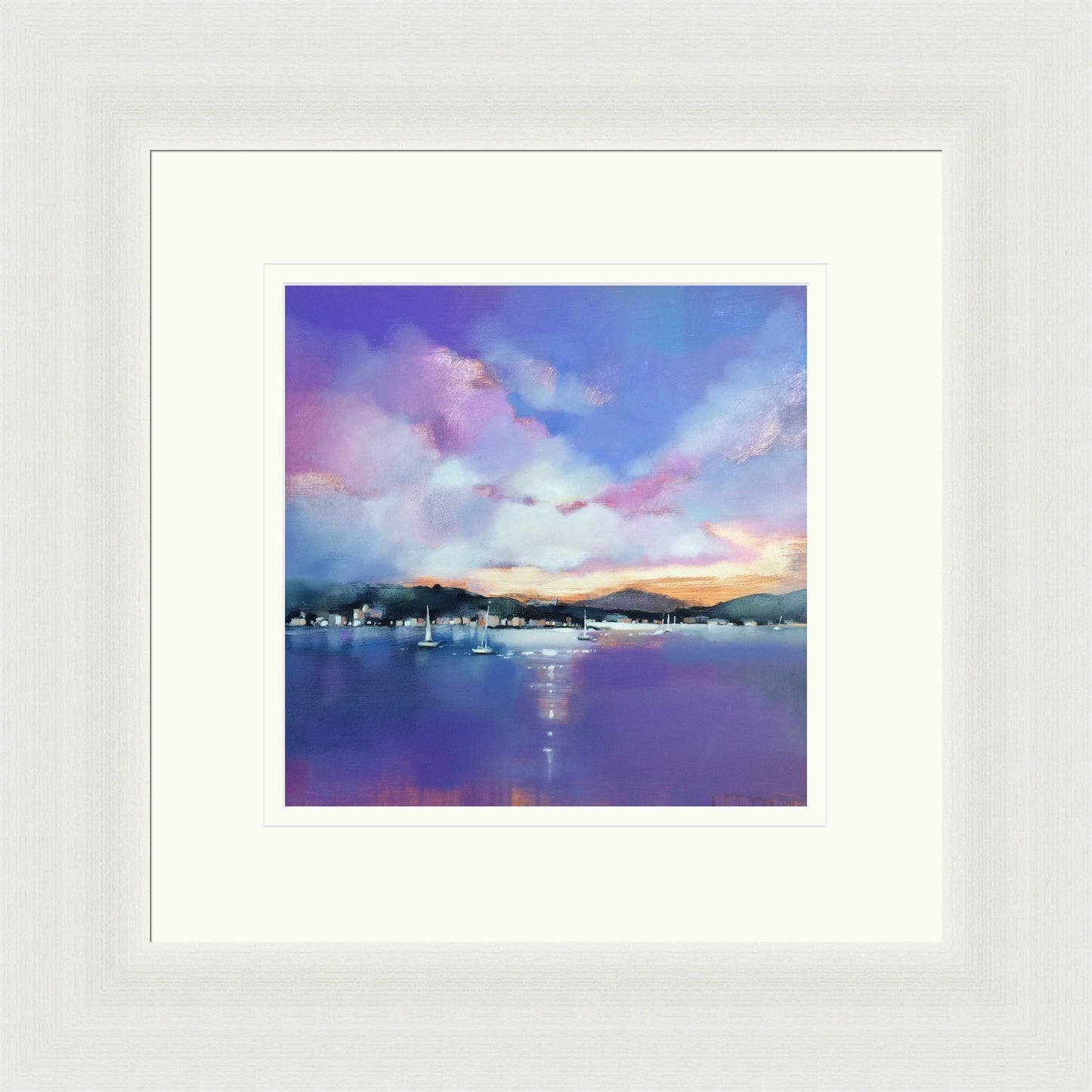 Rothesay Sunset (Signed Limited Edition) by Emma S Davis