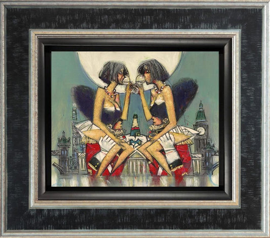 Royal Champagne Signed Limited Framed Canvas by Andrei Protsouk