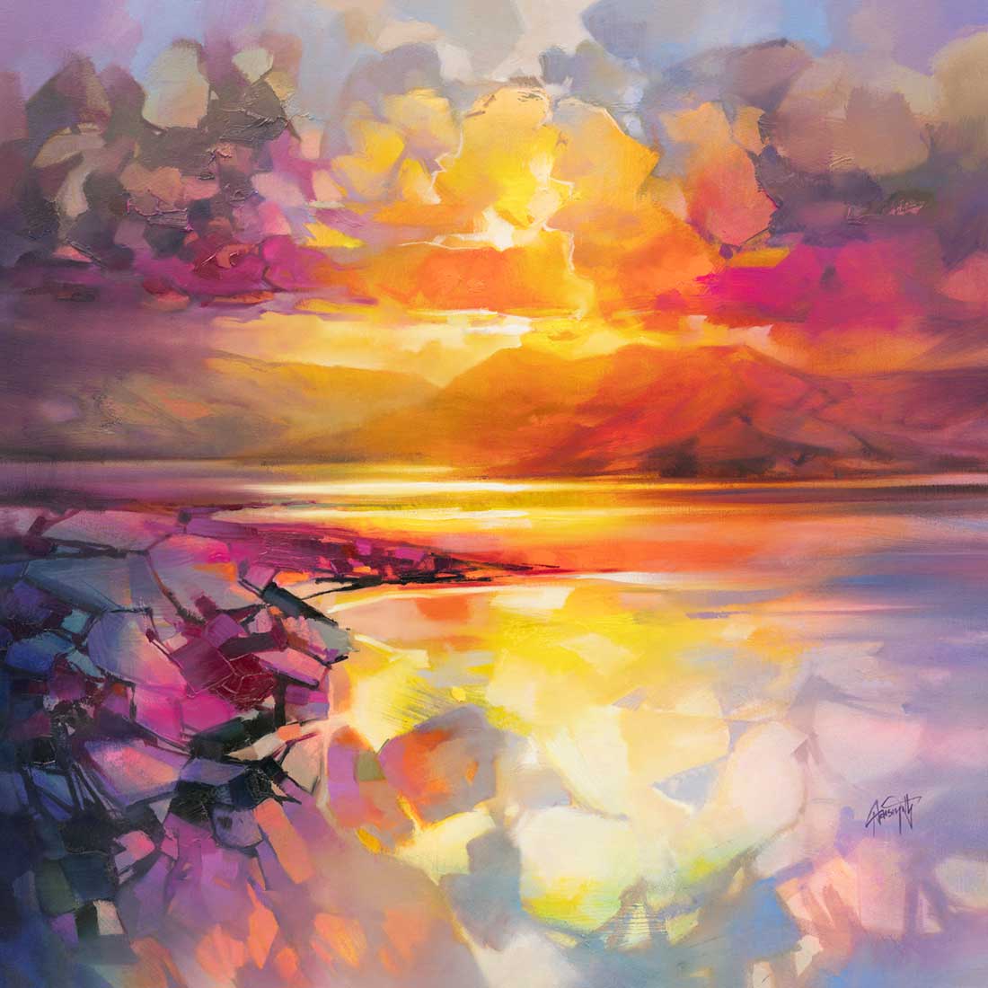 Torridon Tide (Signed & Numbered Limited Edition) by Scott Naismith