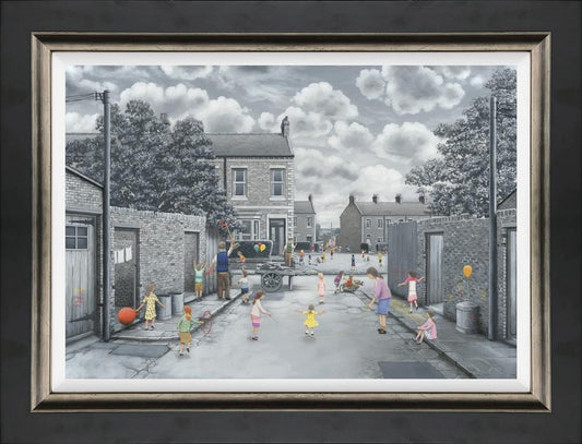 Schools Out for Summer Canvas by Leigh Lambert