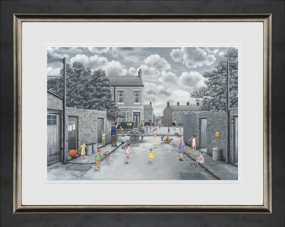School's Out For Summer (paper) Signed Limited Edition by Leigh Lambert