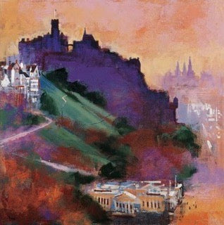 Edinburgh Castle (Limited Edition) by Colin Ruffell
