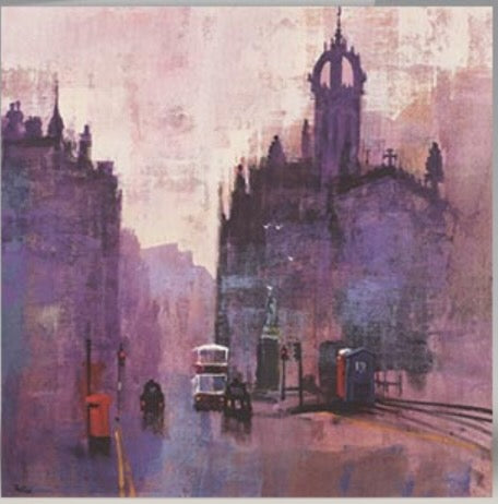 Royal Mile Moods by Colin Ruffell - Petite