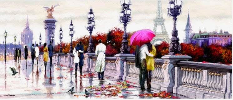 Alexander Bridge Paris by Richard MacNeil