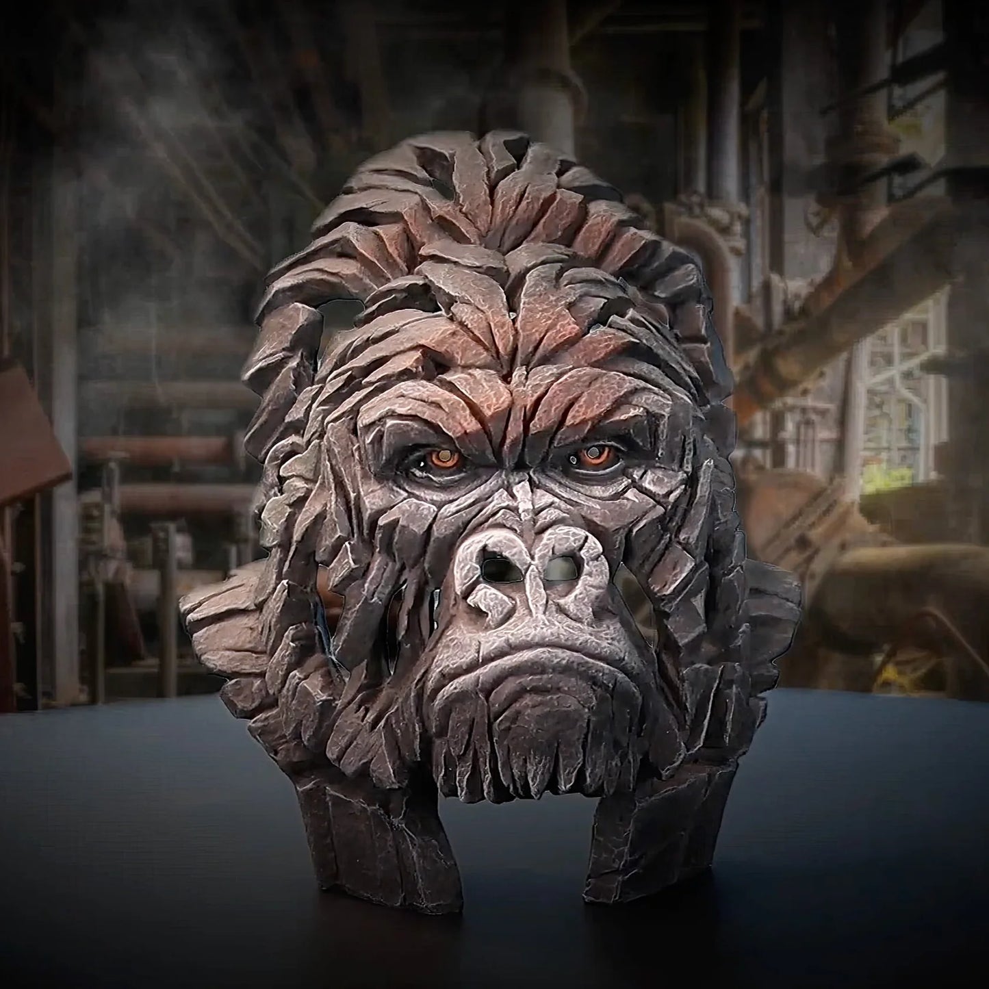 Miniature Gorilla by Matt Buckley - Edge Sculpture
