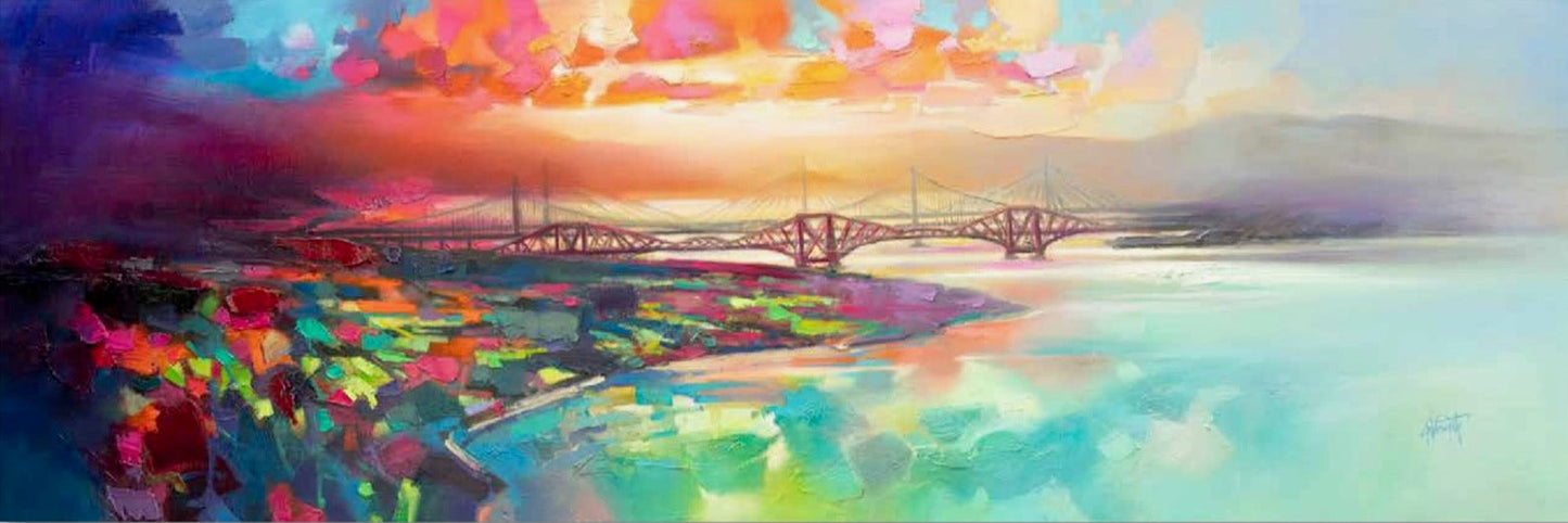 Forth Bridges Flight Path, Edinburgh by Scott Naismith