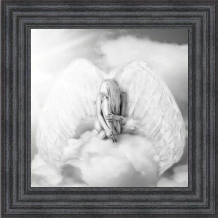 Angels Embrace - Black and White