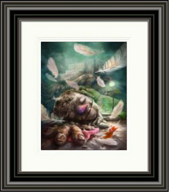 Sleepy Monster by Matylda Konecka
