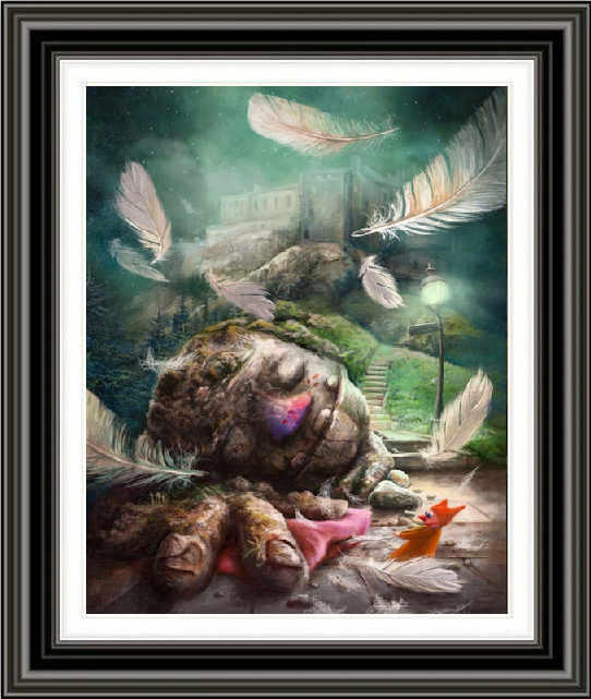 Sleepy Monster by Matylda Konecka