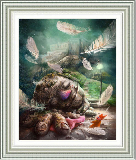 Sleepy Monster by Matylda Konecka